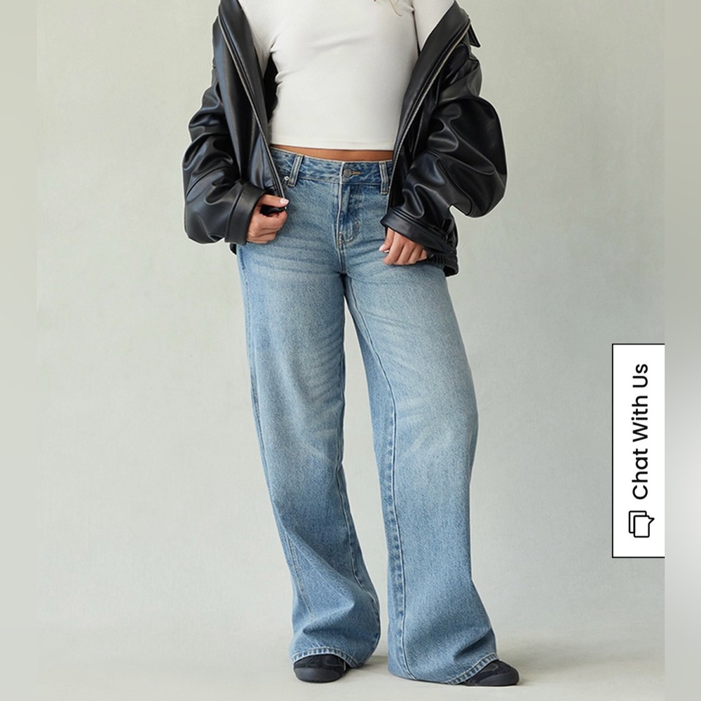 Pacsun low rise baggy jeans